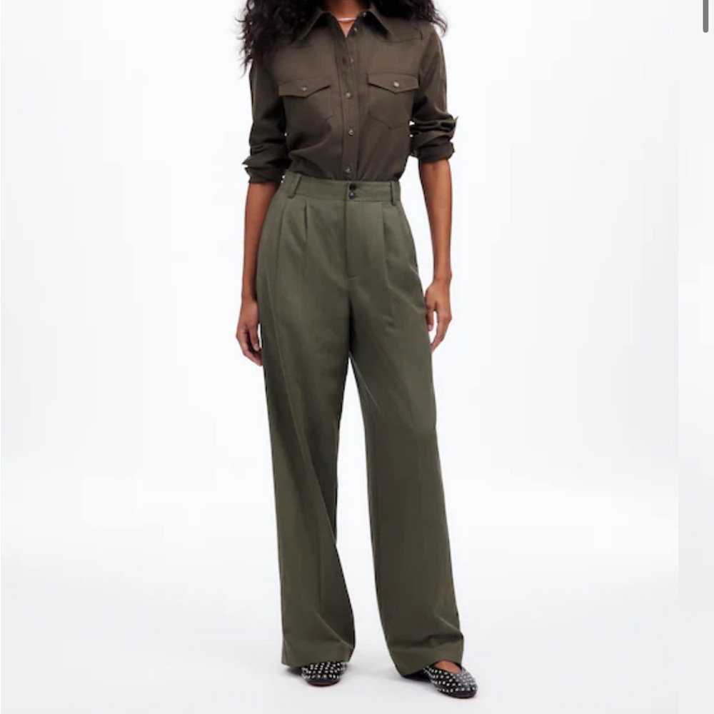 Madewell Harlow Pants in Drapey Twill size 2